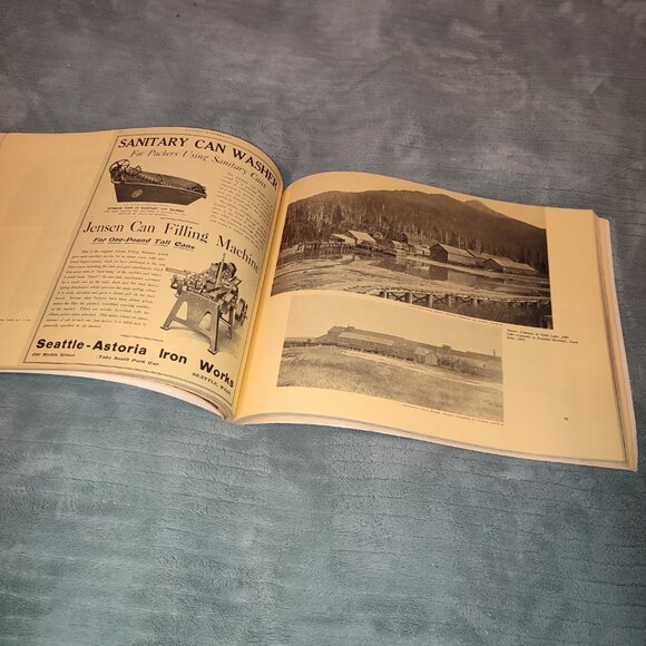 RARE Book Alaska Canned Salmon Industry Illustrated Album Historical Photos - Picture 8 of 11